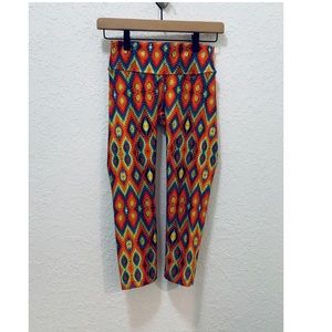 Fit Mama Multi Colored Snake Skin Print Leggings